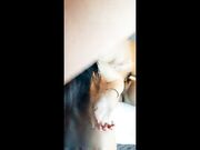 跟哥们一起玩了一个中韩混血的妹子