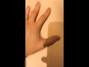 看不出外表清纯可人 妹子私下里这么骚