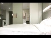 约了个性感黑裙妹子穿情趣装啪啪，开档黑丝69掰穴上位