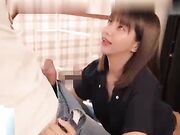 淫荡的巨乳女中介吴梦梦,介绍业务的时候竟然勾搭客户干柴烈火