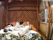 明星级性感美女与公司领导偷情时被提前安装的摄像头暗拍