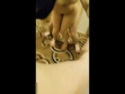 推特博主【人妻Babble老师】美乳丰臀 长腿黑丝